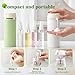 Imagen de WANWEN 4 in 1 Shampoo Soap Bottle Dispenser Travel