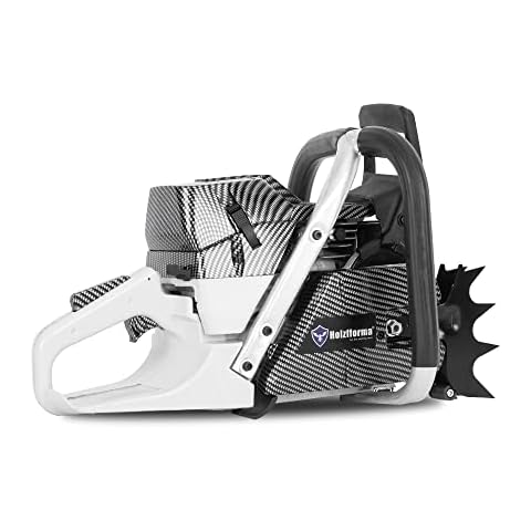Farmertec Holzfforma 71cc G372 PRO Chainsaw Power Head With Wrap Around Handle Bar Italy Tech Nikasil Cylinder Meteor Piston Double Bumper Strips Cover