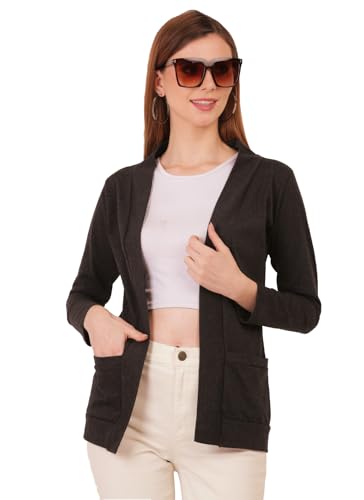Image of Women's Cotton Pocket Shrug