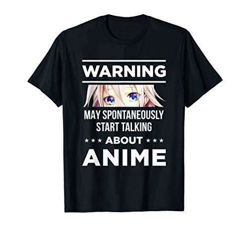 Warning May Spontaneously Start Talking About Anime