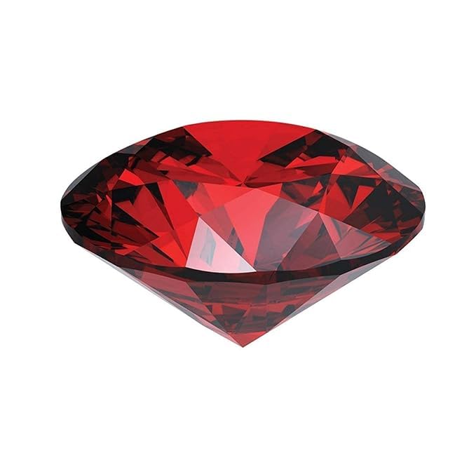6.25 Ratti 5.00 Carat Red Zircon Stone American Diamond Original Certified Faceted Cut Loose Gemstone for Men and Women-image-31