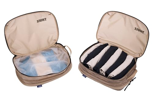 Image of Thule Clean Dirty Packing Cube, Internal TPU Divider, Semitransparent Fabric, Easy to Pack, YKK Zippers
