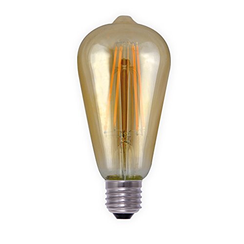 Preisvergleich Produktbild Segula GmbH LED Glühlampe klar E27 4,0W, Warmweiß / Gold