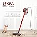 NEQUARE Vacuum Cleaner, 16KPa Strong Suction 5 in 1 Corded Stick Vacuum for Hard Floor with HEPA Filters, Hose