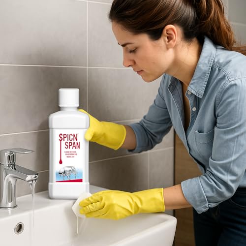 Image of Modicare Chrome Tap Cleaner Spray for Shiny Faucets, Handles, Showers Metal Fixtures Hard Water Descaler 250ml