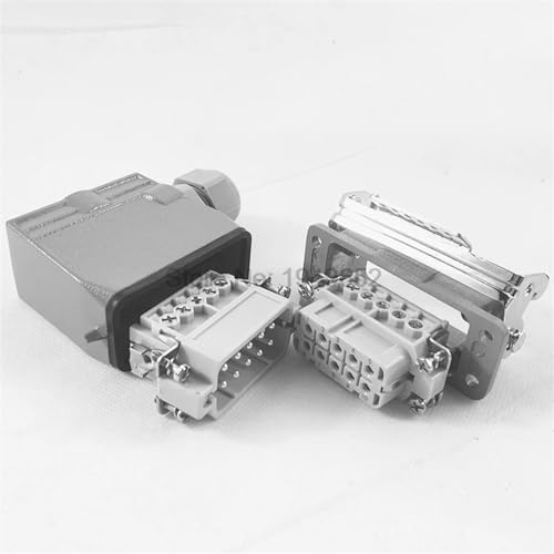 Conector Industrial Rectangular HDC-HA-010-1 10 Pines miniatura 6