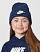 Nike Kid's Peak Futura Beanie, Midnight Navy/White, 1SIZE