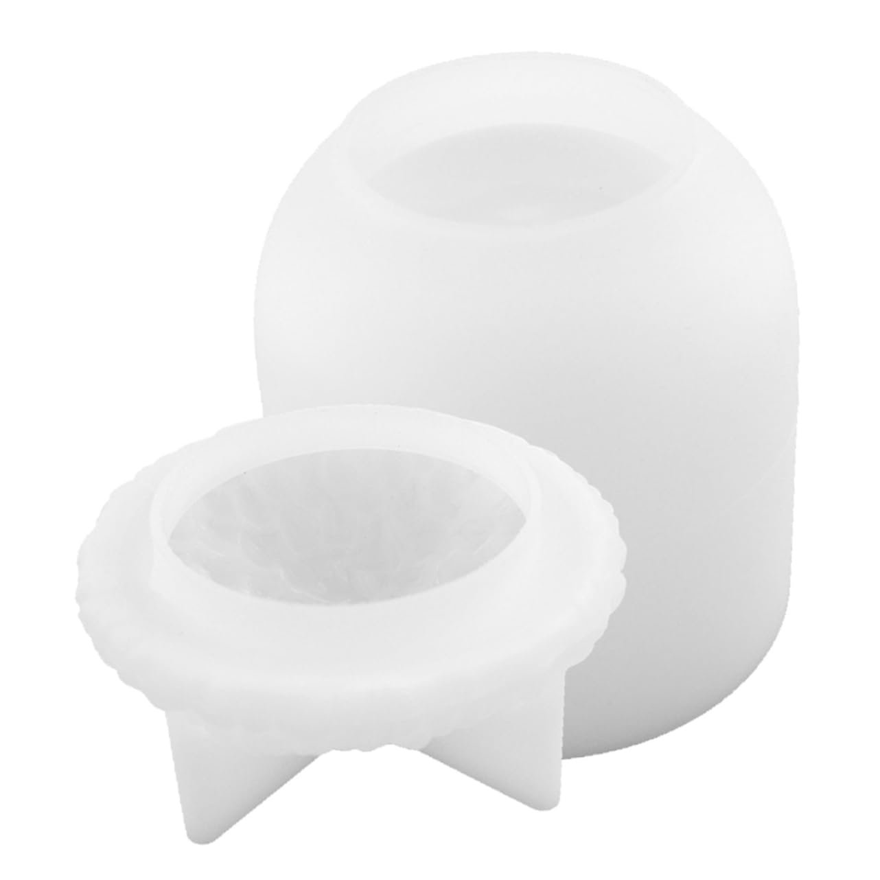 NUOBESTY 3piezas Moldes De Silicona Para Epoxy y Moldes De Almacenamiento Forma De Jarrón Para Manualidades Kit Silicona Para Creaciones Artísticas
