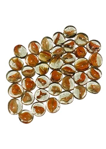 Truvic Home Marble Glass Marbels Colorful Playing Balls (Kanche,Goli), for Vase Filling, Aquarium, Home,Art Home Decoration Glass Marble (Ocean Brown 950 Gram) (B0BY8FHR22) Amazon Price History, Amazon Price Tracker