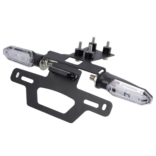Image of Tail Tidy Kit for CBR500R CB500F CB500 Hornet 2016-2026 Fender Eliminator Kit Equipped License Plate Holder, License Plate Light, Turn Signal Lights With Plug & Play Quick-Connect Harness (Clear)