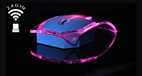 Amazon.in: Buy Transparent Wireless Mouse - Laprite Ultra Thin ...