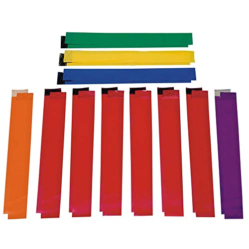 Flag Football Replacement Flags, Red (Set of 12)