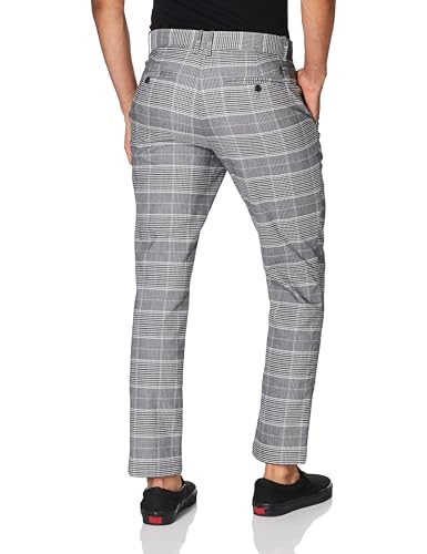 Original Penguin Men's Slim Fit Plaid Pant3