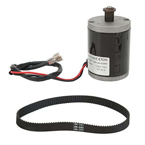 Moteur 24V 120W 2550RPM à balais pour motoriser un volet roulant ou un petit véhicule de loisir