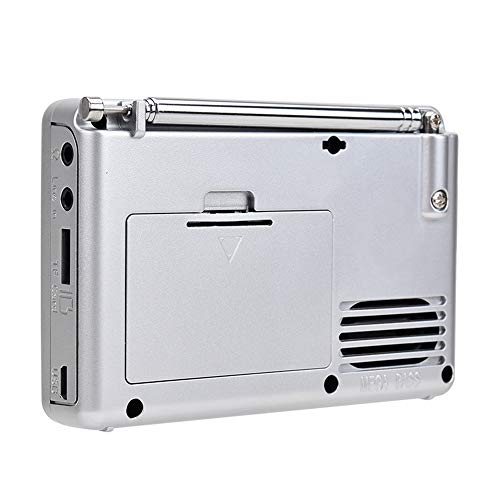 KKmoon K607 Rádio Portátil AM/FM/SW/TF Rádio de Bolso MP3 Gravador Digital Suporte Cartão TF Gravado