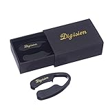 [Pack of 2] DIGISION® Wine Bottle Foil Cutter with 4 Stainless Blades, Non-toxic Plastic Body with Gift Package (Black)