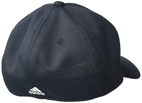 Adidas Men's Release 2 Structured Stretch Fit Cap, Black/White, Large-X-Large #TOP1