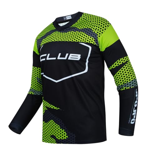 Herren Motocross Jersey Langarm Motocross Shirt Male Mountain Dirt Bike Jersey Downhill Racing Reitbekleidung Tops