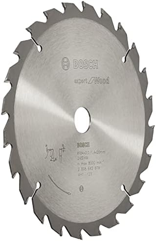 Bosch Professional Circular Saw Blade - 165x20x1.5mm 24T Expert For Wood Cutting
