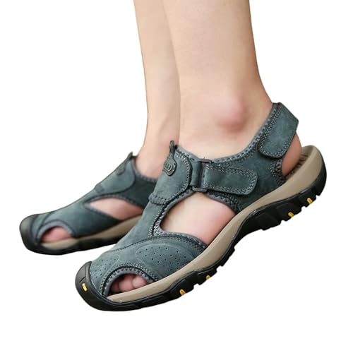Sandales d'été pour homme chaussures fermées de trekking et plein air