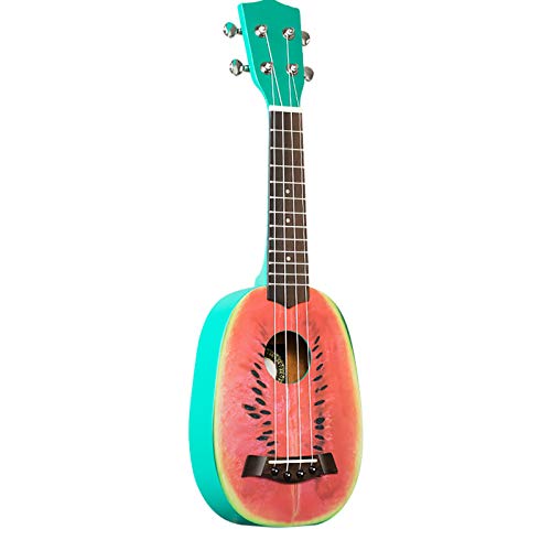 Ukulélé En Forme De Cœur 53,3 Cm – Parfait Pour Débutants, Enfants Et Adultes, Avec Peinture Safe