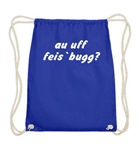 Sac de gym en coton bleu pour vos séances de sport et loisirs