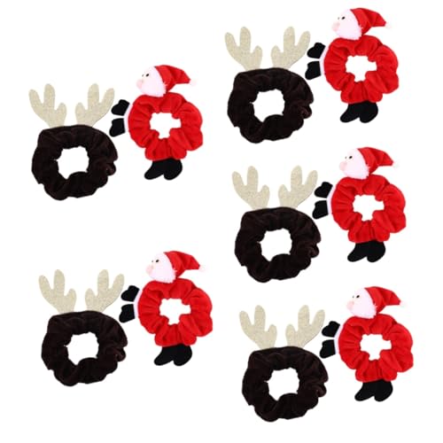 Scrunchies festifs de Noël Baluue accessoire coiffure réveillon