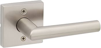 Kwikset 720MILSQT-15 Milan Lever with Square Rose Passage Door