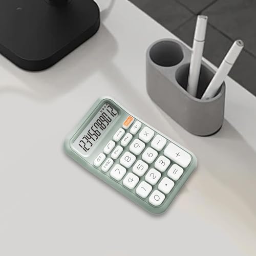 Calculadora portátil con interruptor mecánico silencioso para cálculos numéricos 6