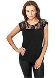 lace top white maxi dress Schlichtes, schickes Oberteil mit weitem Rundhalsausschnitt