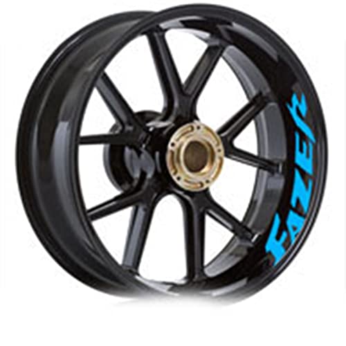 Autocollant décoratif de bande réfléchissante roue Yamaha FZ07