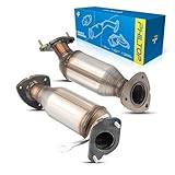 PHILTOP Front Left and Right Catalytic Converter Compatible with 2009-2017 Traverse, 2007-2016 Acadia, 2008-2017 Enclave, 2007-2010 Outlook - Replace# 16709, 16710 (EPA Compliant)