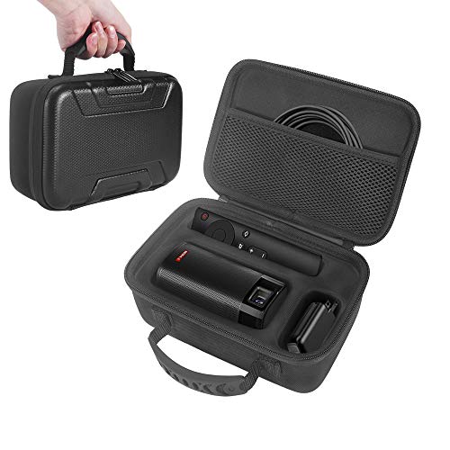 Image of Hard Case for Nebula Apollo Wi-Fi Mini Projector, Remote Control USB Flash Driver Accessories Storage Box, Shockproof Water Resistant Travel Carrying Bag