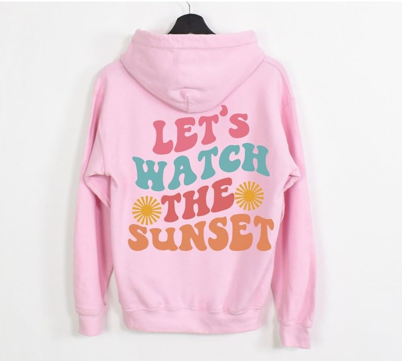 Let's Watch The Sunset Tshirt, Hoodie, Sweatshirt, Summer Sweatshirt, Beach Lover Shirt, Gifts For Her3