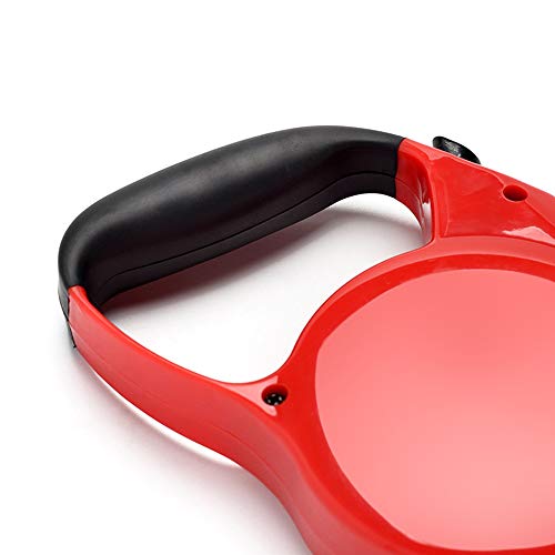 Nishore Trela ​​retrátil para cães 9,8 pés Cães ou gatos 26,5 lbs Trela ​​de caminhada para animais