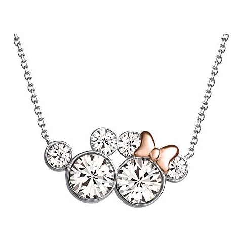 Collier Disney Mickey Minnie Cristal Cover