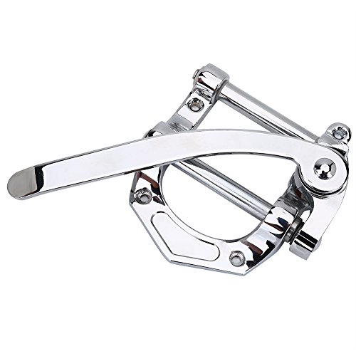 Vibrato Tremolo Cordier Accessoires d’instruments de musique pour guitare électrique LP (Argent) 15.5oz - Les Beatles, Paul McCartney, John Lennon, RIngo Starr, George Harrison Vibrato Tremolo Cordier Accessoires d'instruments de musique pour guitare électrique LP (Argent) 15.5oz