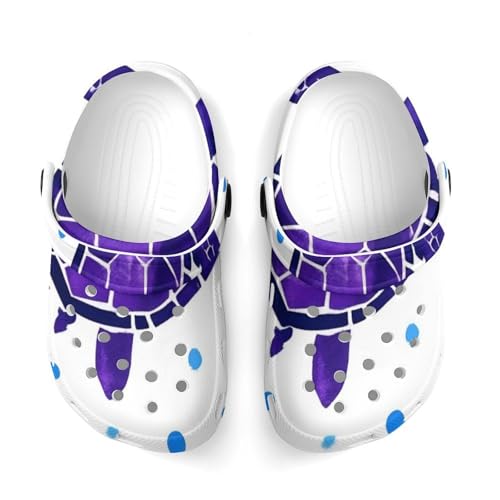 Fashion Beach Pool Slippers Toddler Slides Sandals Children Water Shower for Boy Vintage Sea Turtle