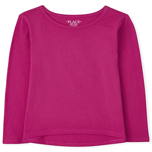 Image of The Children's Place Girls Basic Long Sleeve Layering Tees