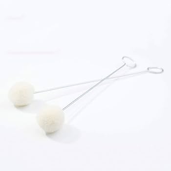 100 Pièces Cuir Artisanat Laine Teinture Dauber &finish Applicateur Kit