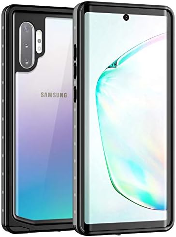 Lamcase for Galaxy Note 10 Plus Waterproof Case Built-in Screen Protector with Fingerprint ID IP68 Sealed Protective Dust/Snow/Shock Proof Cover Case for Samsung Galaxy Note 10 Plus/5G, Black/Clear Lamcase for Galaxy Note 10 Plus Waterproof Case Built-in Screen Protector with Fingerprint ID IP68 Sealed Protective Dust/Snow/Shock Proof Cover Case for Samsung Galaxy Note 10 Plus/5G, Black/Clear