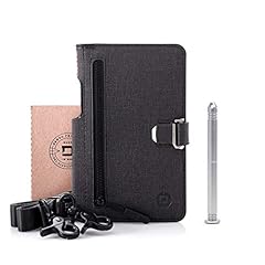 Black DTEX w/Satin Silver Pen