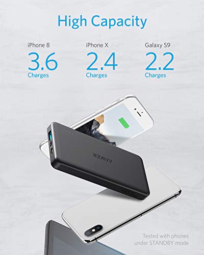 image for Anker PowerCore II Slim 10000 Ultra Slim Power Bank, Upgraded PowerIQ 