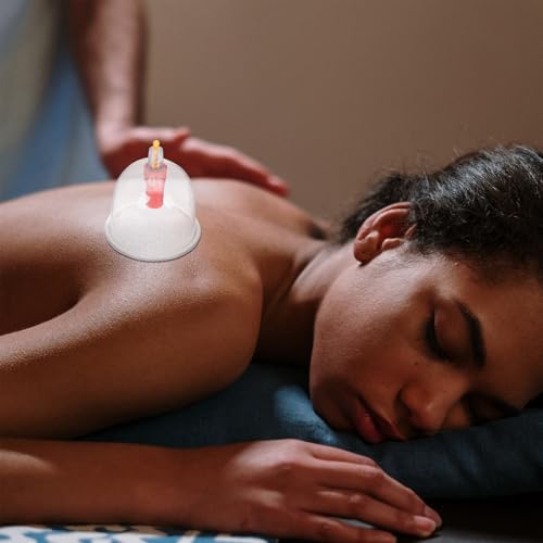 1 set de copas de ventosa profesionales para cupping en casa, ligeras y fáciles de usar para alivio muscular y bienestar, para salones de belleza y cuidado personal miniatura 6