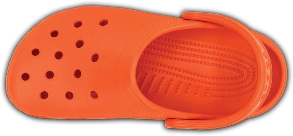 Crocs Unisex's Classic Clogs 3 UK Men/ 4 UK Women Tangerine