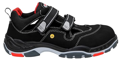 Foto von ELTEN Sicherheitsschuhe SCOTT ESD S1P, Herren, Textil, Kunststoffkappe (leichter als Stahlkappe), leicht, sportlich, Schwarz, Größe: 43