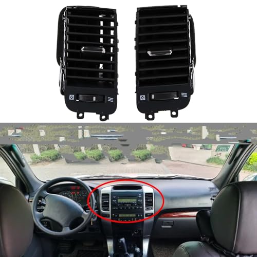 Grille console centrale avant cassée Toyota Land Cruiser 120 cadre de rechange - 4