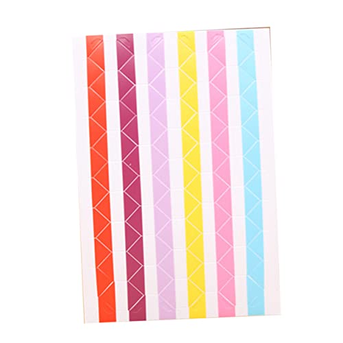 ULDIGI Self-Adhesive Photo Corner Stickers 50 Sheets/102pcs DIY Mounting Corners