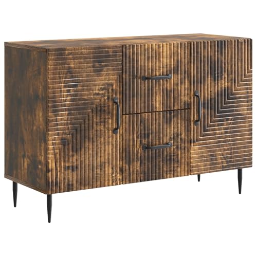 Cómoda vintage de madera para solucionar la falta de orden en tu salón 2