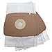 vhbw 5 Sacchetti Microfibra Compatibile con Electrolux Lux 1, 1 Classic, 1 Royal, D820 aspirapolvere 25.85cm x 15.9cm